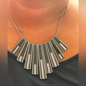 Beautiful Black Statement necklace